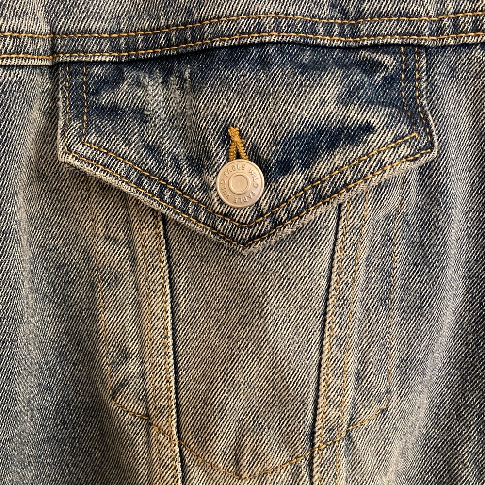 Custom Pendleton Denim Jacket - image 5